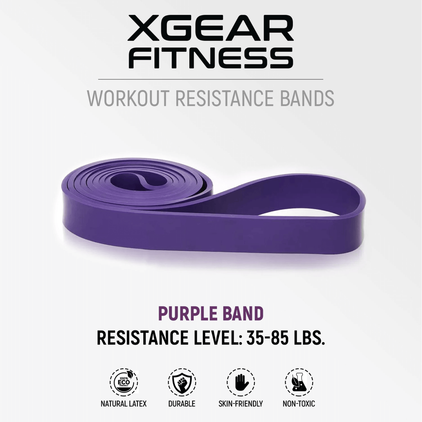 Bandas de Resistencia Pesadas XG-PRO de XGear Fitness