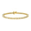 Pulsera de Tenis con Diamantes Miracle-Set de Plata Esterlina .925 - 7"
