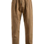 Pantalons droits à cordon pour hommes
