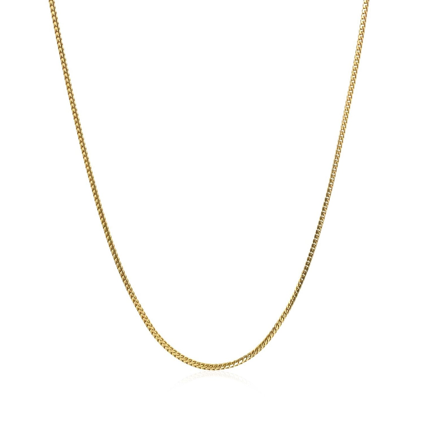 Chaîne Franco en Or Jaune 14k - 0,9 mm
