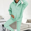 Ensemble de sport pour femmes en 3 pièces avec sweat à capuche et pantalons