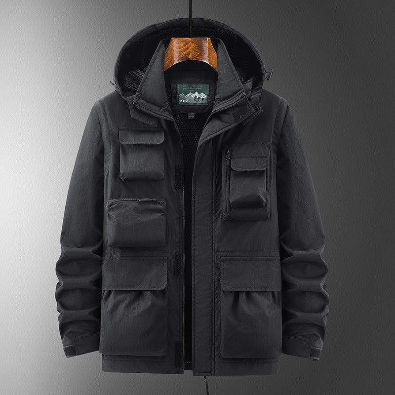 Premium Outdoor Shell Jacket Overalls