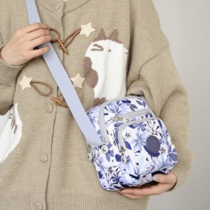 Trendy Lightweight Multi-Layer Crossbody Bag