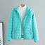 Chaqueta acolchada de algodón versátil para mujer
