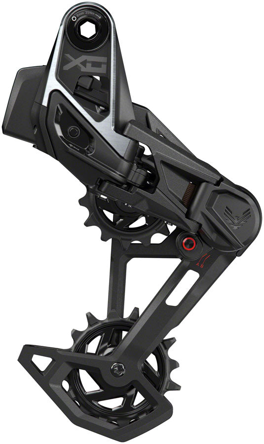 SRAM X0 Eagle T-Type AXS Desviador Trasero - 12 Velocidades, Diseño Sin Soporte