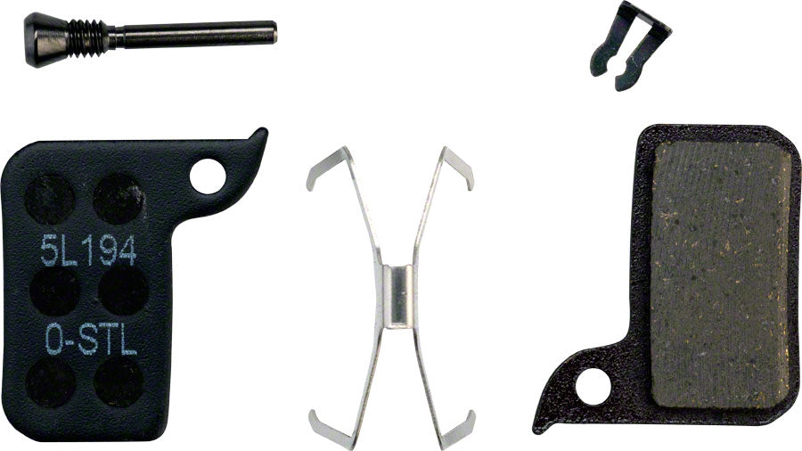 Pastillas de freno de disco orgánicas SRAM - Con respaldo de acero para un rendimiento silencioso