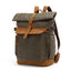 Premium Crazy Horse Leather Laptop Backpack for Travel