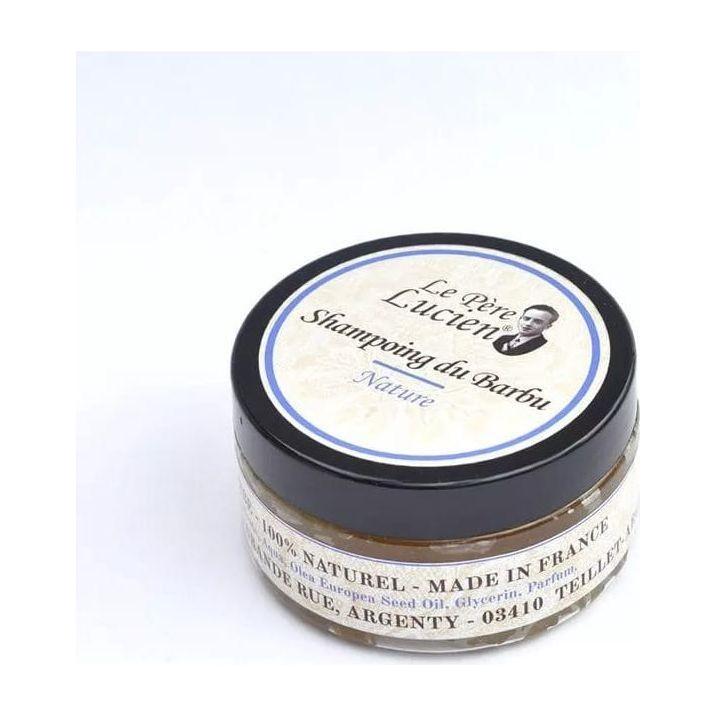 Le Pere Lucien Shampoo pour Barbe Naturel Sans Parfum 100g