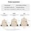 Elegant Canvas Travel Backpack for Women