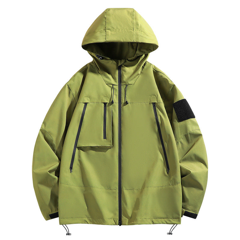 Veste coupe-vent extérieure pour couples pour hommes et femmes