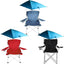 GBruno Foldable Beach Chair with Canopy