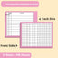 Premium Blue Index Cards - 8 Lines, 100 Count