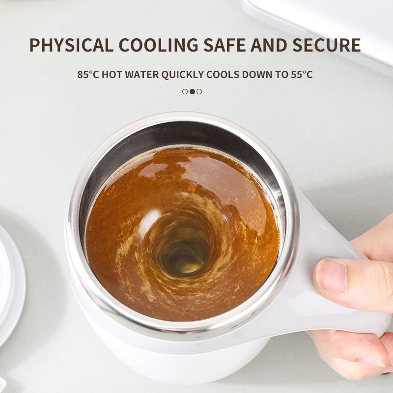 Rechargeable Automatic Stirring Cup for Effortless Beverages