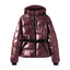 Premium Warm Cotton Ski Suit with Belt and Stand-up Collar