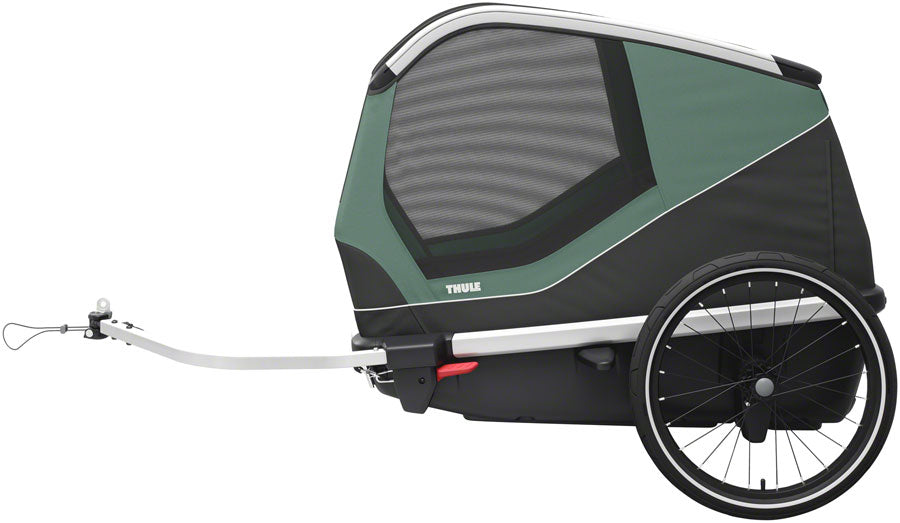 Remorque à vélo pour chien Thule Bexey - Vert Hazy Grand