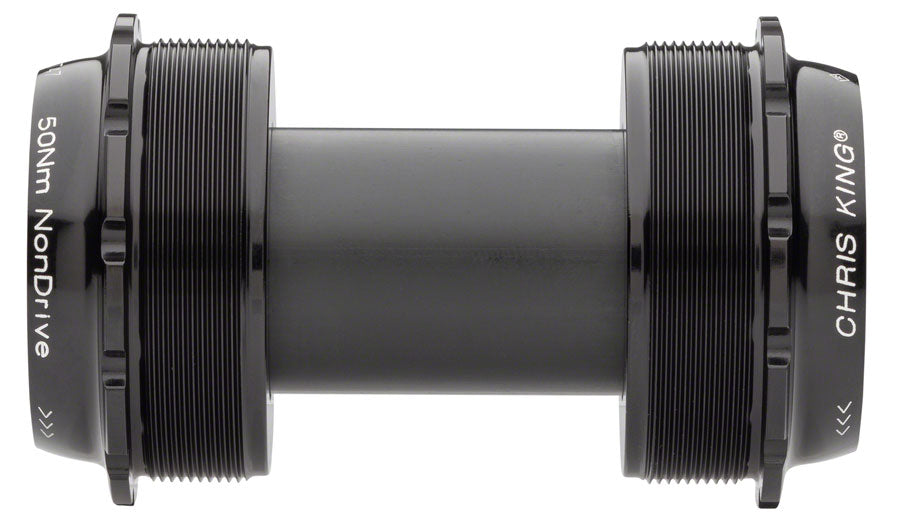 Chris King ThreadFit T47 24x Bottom Bracket Fit Kit - Black
