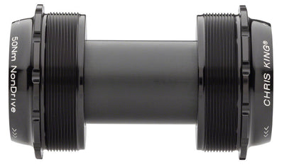 Chris King ThreadFit T47 24x Bottom Bracket Fit Kit - Black