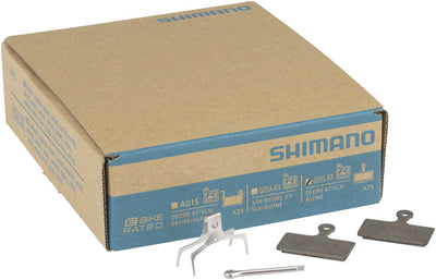 Shimano G05S-RX Disc Brake Pad Spring - Resin Compound, Box of 25 Pairs