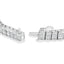 Pulsera de Tenis de Diamantes de Corte Princesa en Oro Blanco de 14K - 5.00 Cttw