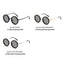 ND Adjustable Color-Changing Polarized Sunglasses