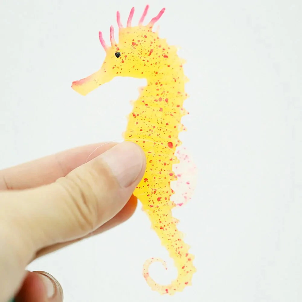 Décoration d'Aquarium Hippocampe Lumineux
