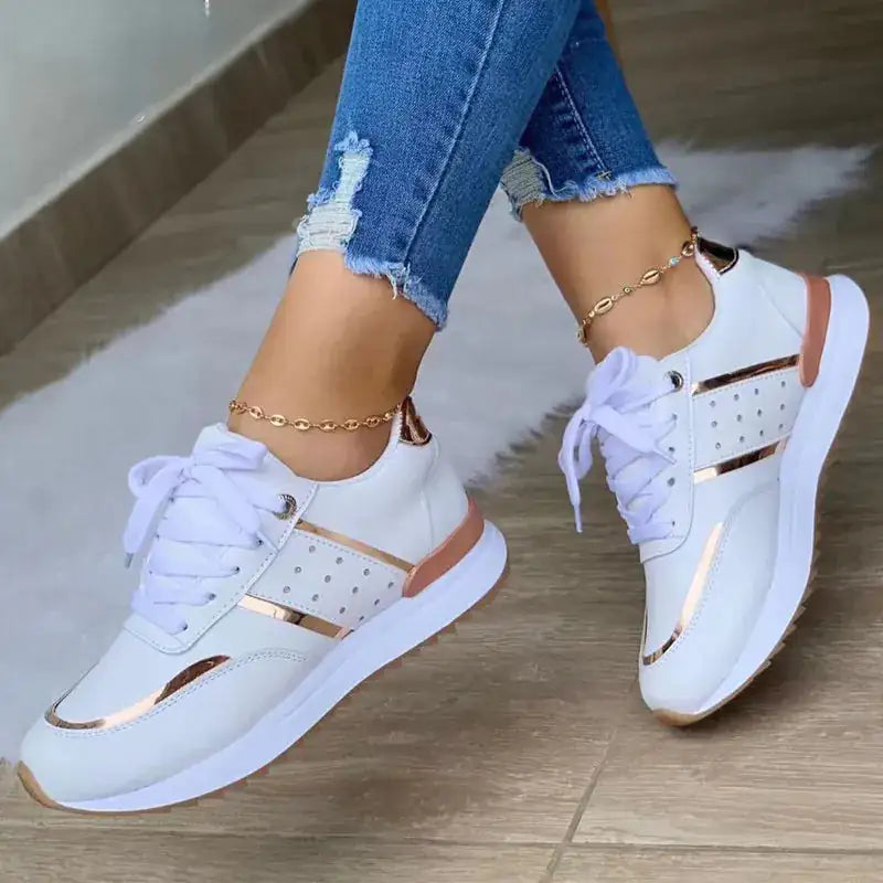 Chaussures de Sport Décontractées pour Femmes - Footwear Élégant et Confortable