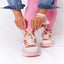 Plus Size Casual Platform Dad Shoes for Women