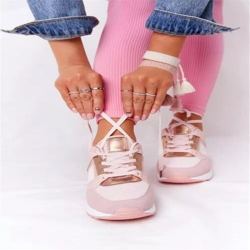 Plus Size Casual Platform Dad Shoes for Women
