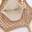 Elegant Handmade Woven Cotton Rope Shopper Bag