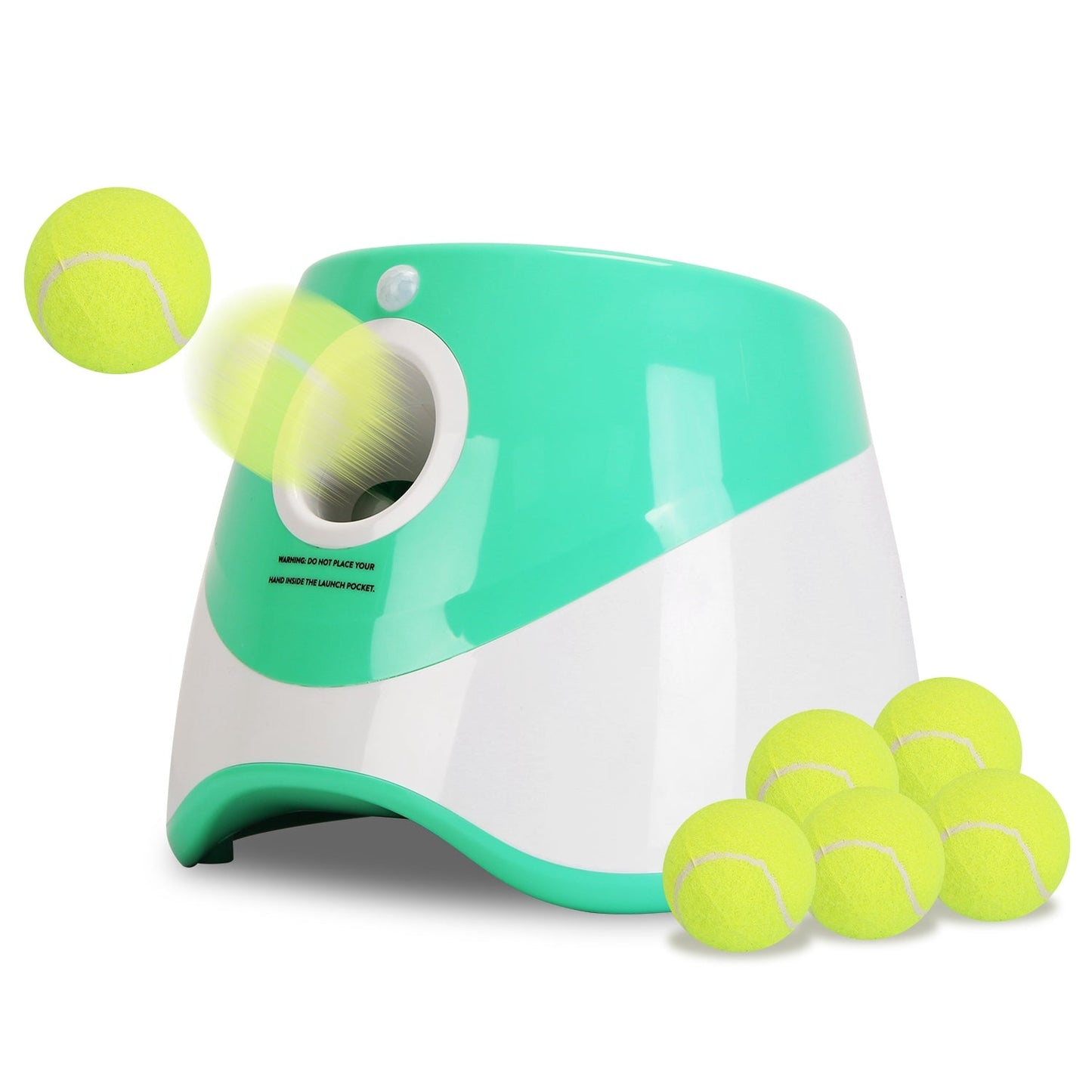 Lanceur de balle automatique Gbruno avec 6 balles de tennis