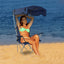 Silla de Playa Plegable GBruno con Dosel