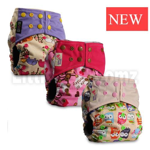 Modern Luxury Printed Washable Cloth Diaper Set
