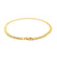 Bracelet tressé en or jaune 14k - 3,5 mm