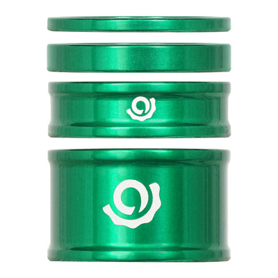 Industry Nine iRiX Headset Spacer Kit - 1-1/8'' Aluminum Green
