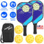 Ensemble de Pickleball Premium avec Paddles en Fibres de Verre et Sac de Transport