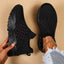 Baskets respirantes en tricot Fly pour femmes grandes tailles
