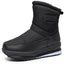 Men's Waterproof Snow Boots - Fleece-Lined Hiking Shoes