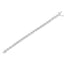 10k White Gold 2.00 Cttw Round-Cut Diamond XOXO Link Bracelet