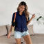 Elegant Lace Hollow-Out Casual Top for Women