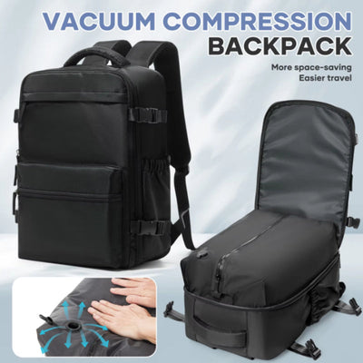 Premium Vacuum Pump Compression Backpack with Custom Logo Zipper Seal
