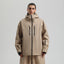 Men's Waterproof Breathable Loose Zip Ski Suit Jacket