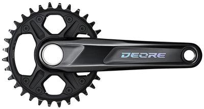 Shimano Deore FC-M6130-1 Crankset - 170mm 12-Speed 32t Negro