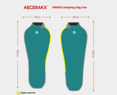 Premium Down-Filled Sleeping Bag for Outdoor Adventures