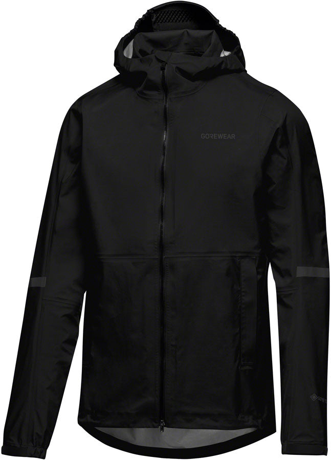 Chaqueta con capucha Gorewear Lupra Gore-Tex 2.0 - Negro Mediana para Hombre