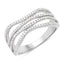 Anillo de Compromiso de Diamante Blanco de 0.46 Quilates en Oro Blanco de 14K