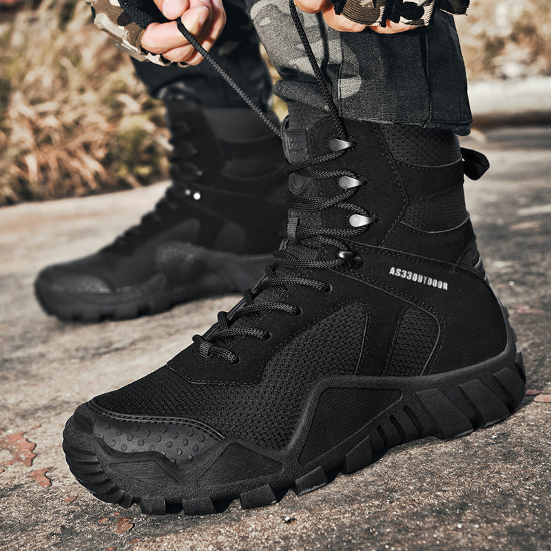 Premium High-Top Outdoor Hiking Boots