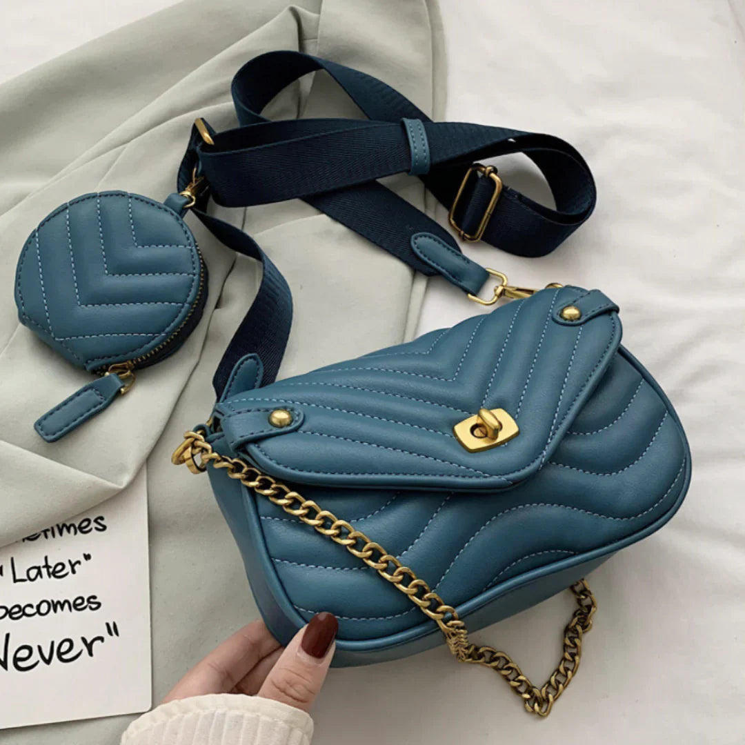 Sac à bandoulière matelassé Louise