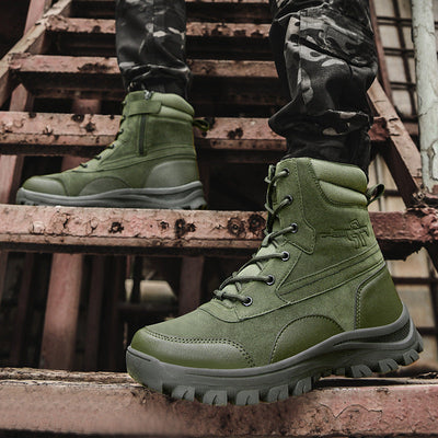 Bottes de combat non glissantes pour hommes en plein air