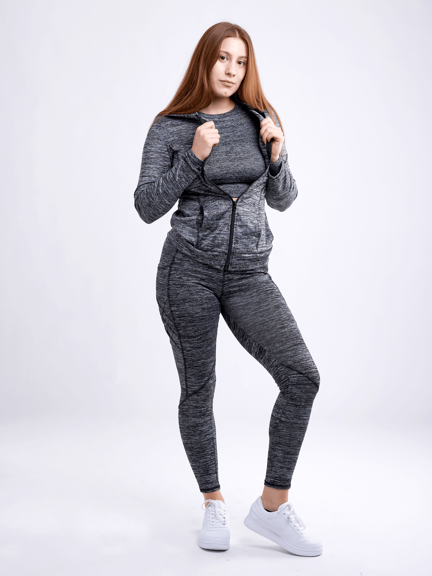 JupiterGear Women's Fitted Zip-Up Hoodie Jacket with Pockets