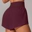 Shorts Actifs Taille Haute avec Poches
